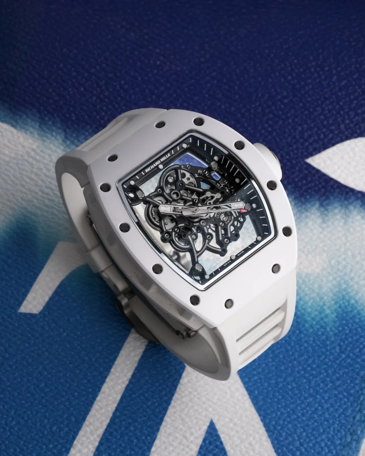 Richard Mille RM 055 Bubba Watson White Ceramic