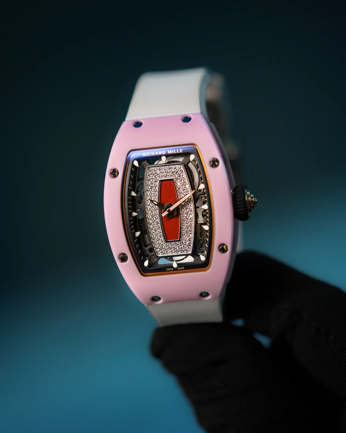Richard Mille RM 07-01 Pink Ceramic Diamonds